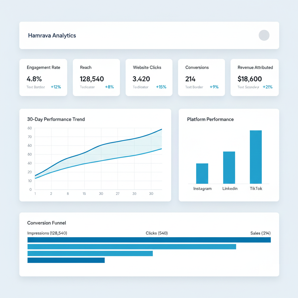 Analytics Dashboard Screenshot